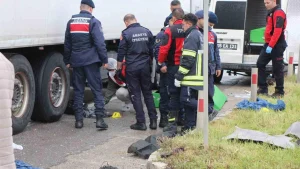Amasya’da Cenaze Dönüşünde Yaşanan Trafik Kazasında Bebek Hayatını Kaybetti